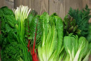 Verdure a foglie verde e salute cardiovascolare